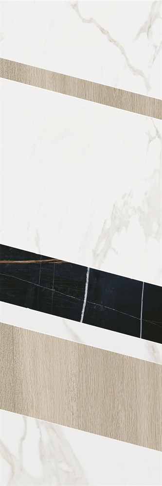 KERAMA MARAZZI ID130 Декор Бертран 2 микс 40x120 40x120x10