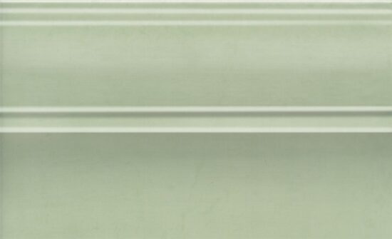 KERAMA MARAZZI FMB027 Плинтус Левада зеленый светлый глянцевый 25х15 25x15x15