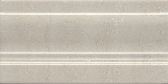 KERAMA MARAZZI FMD038 Плинтус Туф бежевый светлый глянцевый 10х20 20x10x13