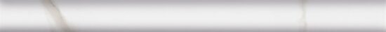 KERAMA MARAZZI SPA055R Бордюр Алентежу белый матовый обрезной 30х2,5