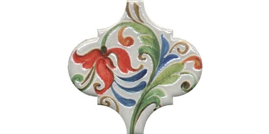 KERAMA MARAZZI VT/A582/65000 Декор Арабески Тоскана 6 глянцевый 6,5x6,5x0,7