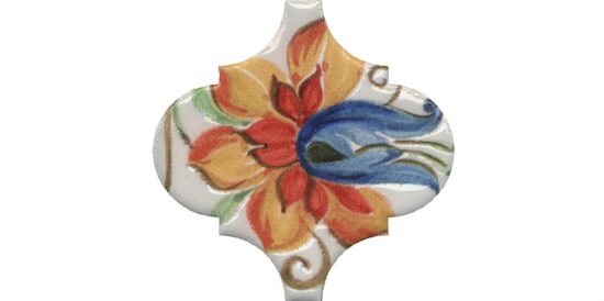 KERAMA MARAZZI VT/A585/65000 Декор Арабески Тоскана 9 глянцевый 6,5x6,5x0,7