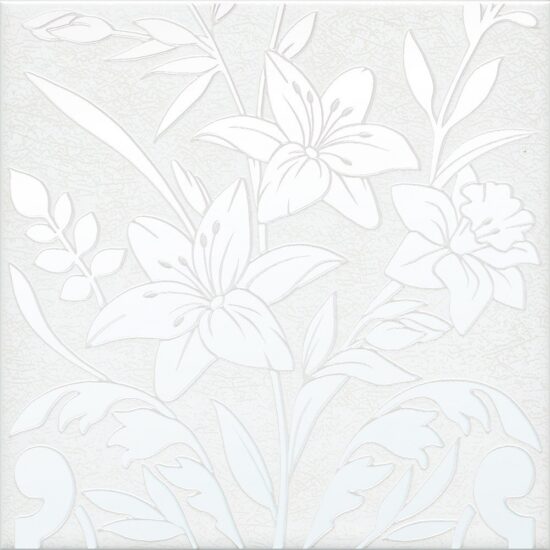 KERAMA MARAZZI HGD/A567/5155 Декор Барберино 3 белый глянцевый 20x20x0,69