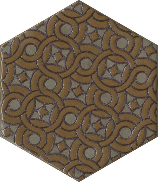 KERAMA MARAZZI VT/B559/SG23041N Декор Гроссето коричневый 20x23,1x0,7