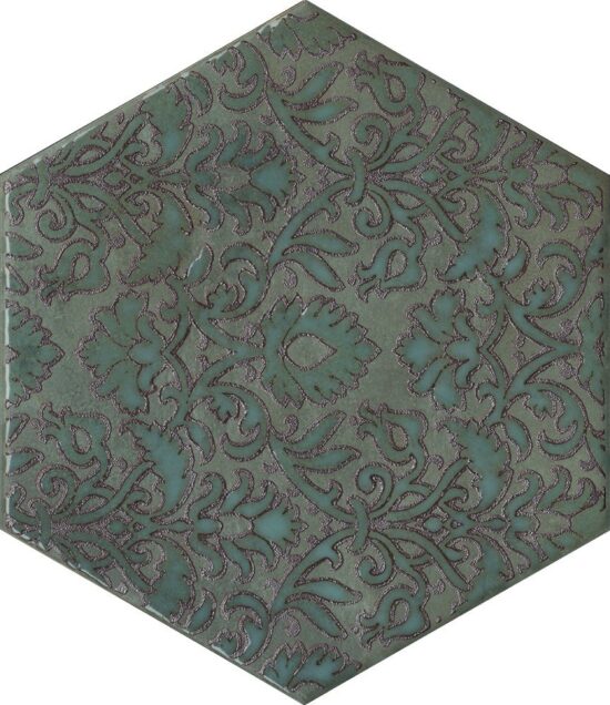 KERAMA MARAZZI VT/B560/SG23037N Декор Гроссето зелёный 20x23,1x0,7