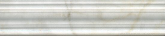 KERAMA MARAZZI BLE024 Бордюр Багет Кантата белый глянцевый 25x5,5x1,8