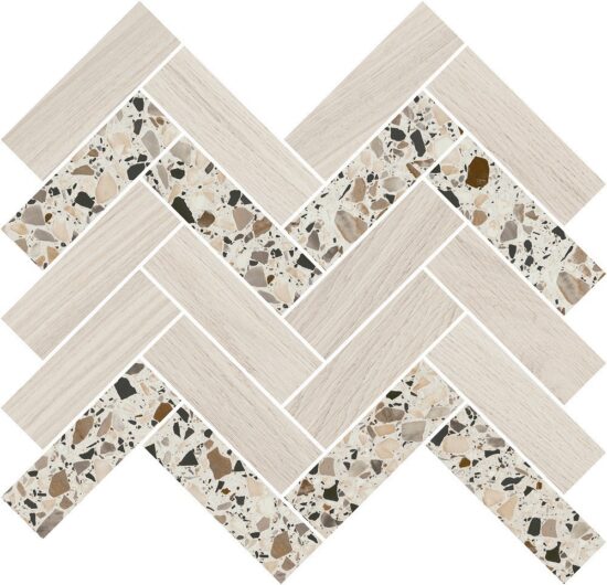 KERAMA MARAZZI T042/SG5113 Декор Монтиони мозаичный миндальный 34x35,5x0,9