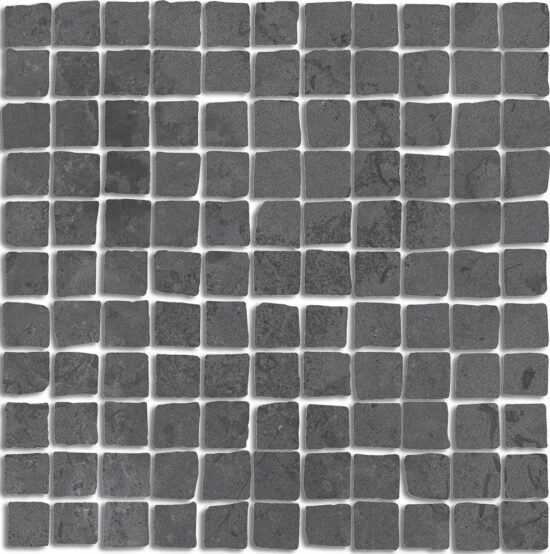 KERAMA MARAZZI MBS001 Декор Про Лаймстоун Спакко мозаичный серый тёмный матовый 20х20х0,9
