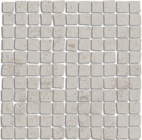 KERAMA MARAZZI MBS003 Декор Про Лаймстоун Спакко мозаичный серый светлый матовый 20х20х0,9