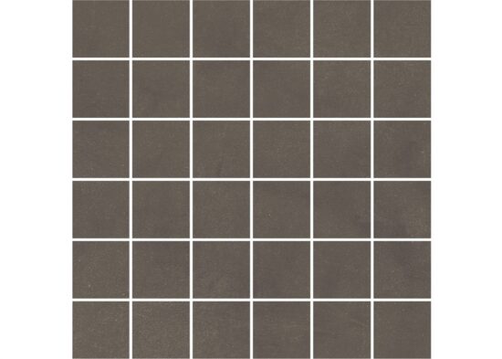 KERAMA MARAZZI DD6418/MM Декор Про Чементо мозаичный коричневый тёмный матовый 30x30x0,9