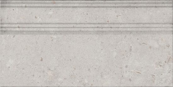 KERAMA MARAZZI FME015R Плинтус Риккарди серый светлый матовый обрезной 20x40x1,6