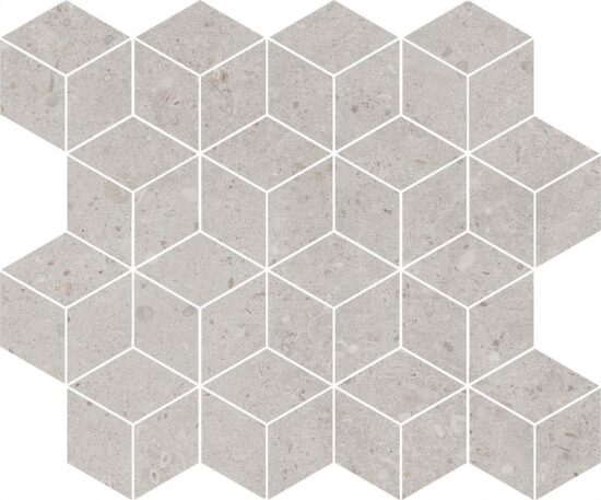 KERAMA MARAZZI T017/14053 Декор Риккарди мозаичный серый светлый матовый 45x37,5x1