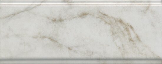 KERAMA MARAZZI BDA025R Бордюр Серенада белый глянцевый обрезной 30x12x1,3