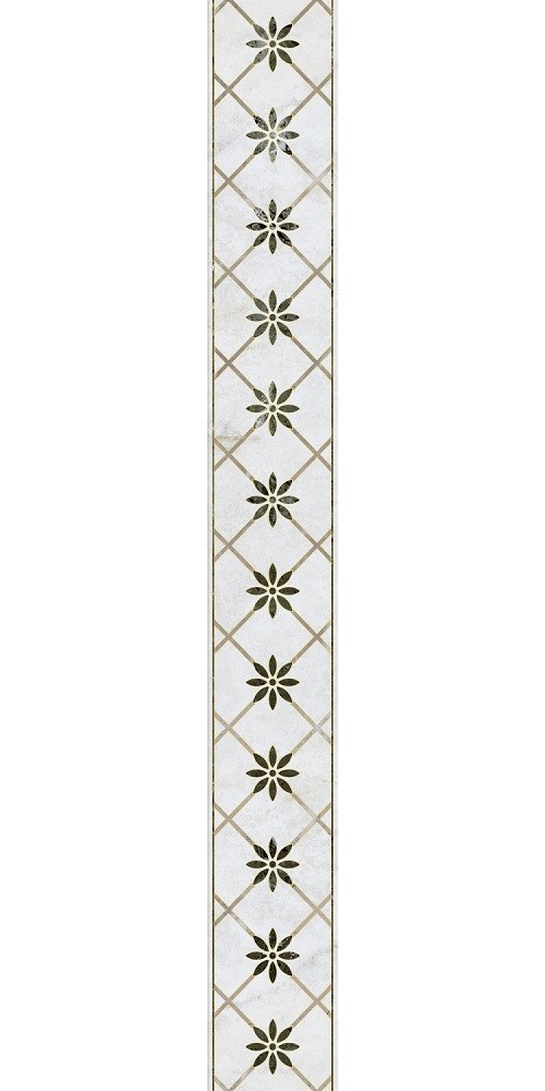 KERAMA MARAZZI VT/A571/11000R Бордюр Серенада 1 глянцевый обрезной 60x7,2x0,9