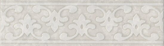 KERAMA MARAZZI OS/A296/8349 Бордюр Ферони серый светлый матовый 20x5,7x0,69