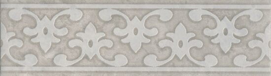 KERAMA MARAZZI OS/B296/8348 Бордюр Ферони серый матовый 20x5,7x0,69