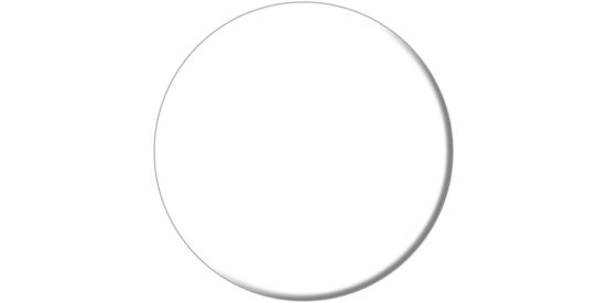KERAMA MARAZZI CO4.43WHT Круглая полка CONO встраиваемая 43,1, белая глянцевая