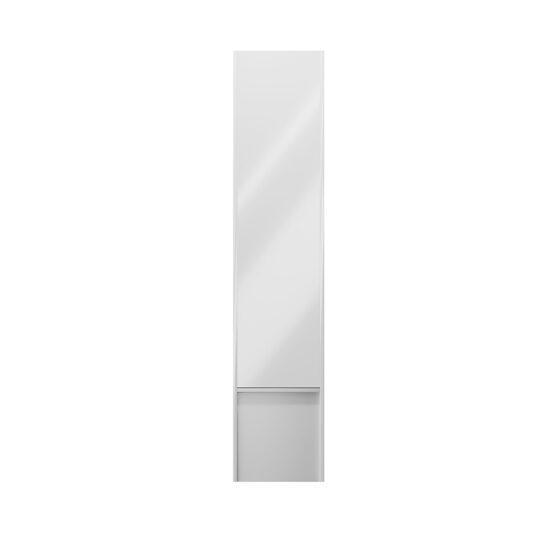 KERAMA MARAZZI MO.165WHT Пенал MODULA подвесной 170 с дверцей и ящиком, белый глянцевый