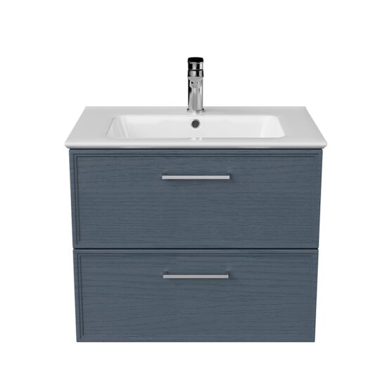 KERAMA MARAZZI PIA.CL.65BLU.M Тумба PIANO Classic подвесная 65 см, 2 ящика, ясень синий матовый