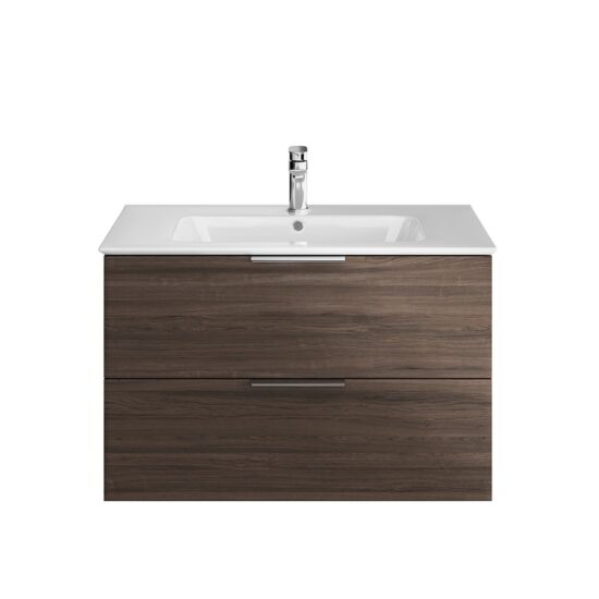 KERAMA MARAZZI PI.F.85/OLM Тумба PIANO 85 см, 2 ящика,дымчатый вяз
