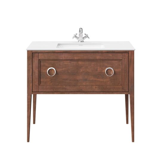 KERAMA MARAZZI PL.CN.100.1NUT.M Тумба PLAZA Classic NEO напольная 1 ящик 100, орех матовый