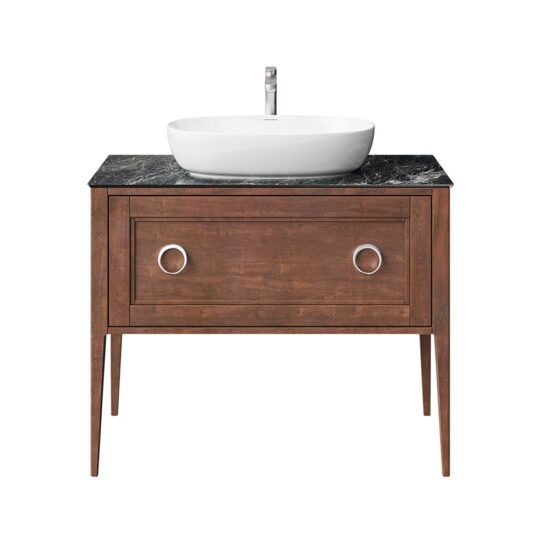 KERAMA MARAZZI PL.CN.100.1+1NUT.M Тумба PLAZA Classic NEO напольная 1+1 ящик 100, орех матовый