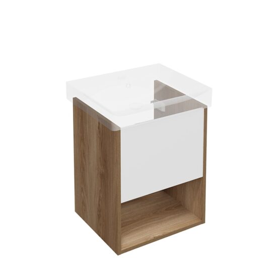 KERAMA MARAZZI PRO.50.1/OLM Тумба PRO подвесная 1 ящик 50, вяз
