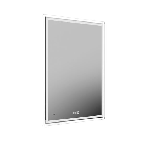 KERAMA MARAZZI TE.mi.60 Зеркало TECNO c LED 60 с подсветкой, с функцией антизапотевание, белое глянцевое