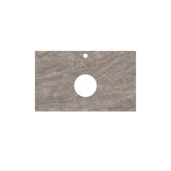 KERAMA MARAZZI PL1.VT28080 Спец. изделие декоративное для накладных раковин Парнас пепельный лаппатированный