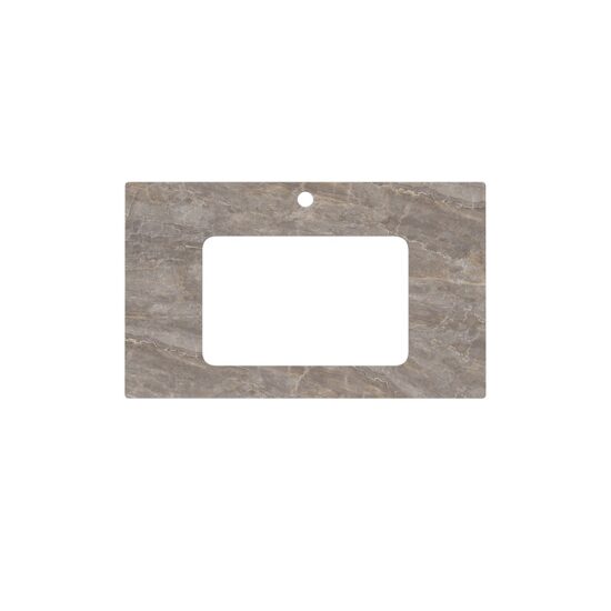 KERAMA MARAZZI PL3.VT28080 Спец. изделие декоративное для раковин, встраиваемых снизу Парнас пепельный лаппатированный