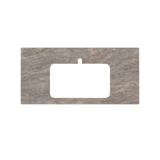 KERAMA MARAZZI PL2.VT280100 Спец. изделие декоративное для раковин, встраиваемых сверху Парнас пепельный лаппатированный