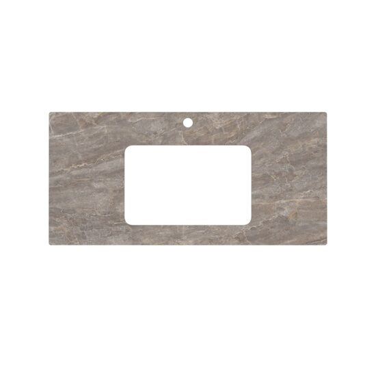 KERAMA MARAZZI PL3.VT280100 Спец. изделие декоративное для раковин, встраиваемых снизу Парнас пепельный лаппатированный