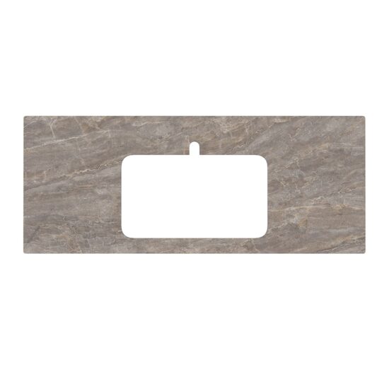 KERAMA MARAZZI PL2.VT280120 Спец. изделие декоративное для раковин, встраиваемых сверху Парнас пепельный лаппатированный