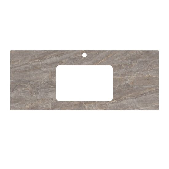 KERAMA MARAZZI PL3.VT280120 Спец. изделие декоративное для раковин, встраиваемых снизу Парнас пепельный лаппатированный