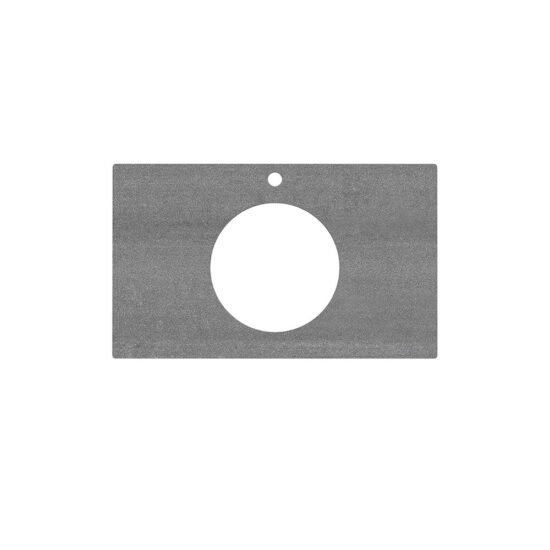 KERAMA MARAZZI PL5.DD500600R/80 PL5.DD500600R/80 Спец. изделие декоративное для накладных раковин Про Дабл 80, антрацит