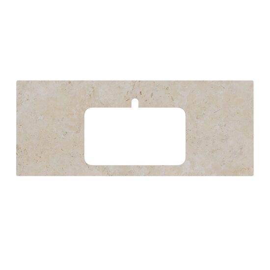 KERAMA MARAZZI PL2.DD590500R/120 PL2.DD590500R/120 Спец. изделие декоративное для раковин, встраиваемых сверху Про Лаймстоун АТ бежевый темный