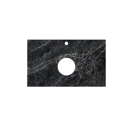KERAMA MARAZZI PL1.VT9380 Спец. изделие для накладных раковин 80 см Риальто темный серый лапп.