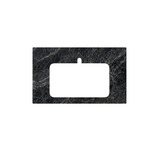 KERAMA MARAZZI PL2.VT9380 Спец. изделие для раковин, встраиваемых сверху, 80 см Риальто темный серый лап