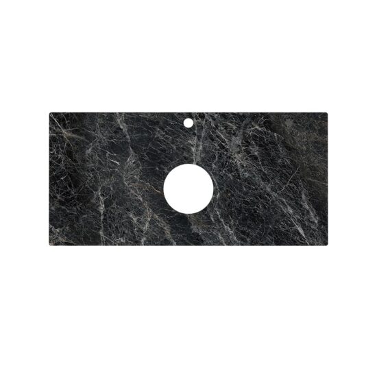 KERAMA MARAZZI PL1.VT93100 Спец. изделие для накладных раковин 100 см Риальто темный серый лапп.