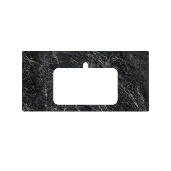 KERAMA MARAZZI PL2.VT93100 Спец. изделие для раковин, встраиваемых сверху,100 см Риальто темный серый лап