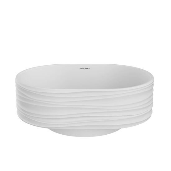 KERAMA MARAZZI SA.wb.50WHT.M Раковина ARTBASIN Sabbia 50 см, цв белый матовый, с донным клапаном