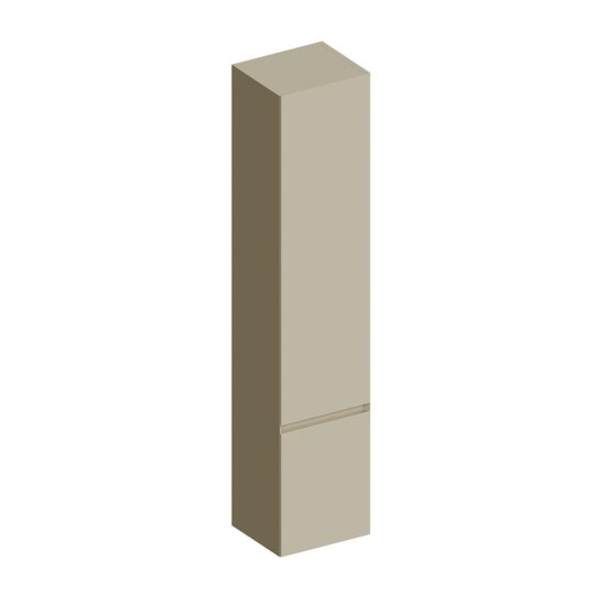 KERAMA MARAZZI CUB.165Rh/LIM Пенал CUBO подвесной правый 165, лимо матовый