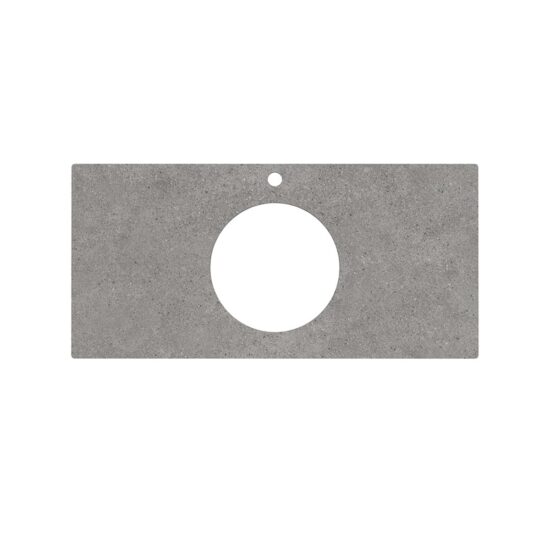 KERAMA MARAZZI PL5.DL500920R/100 Спец. изделие декоративное для накладных раковин Фондамента 80, серое
