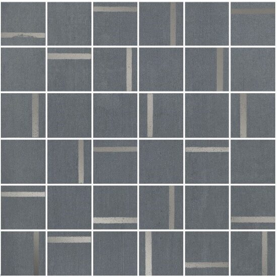 KERAMA MARAZZI SG640220/MM Декор Гварди 2 мозаичный синий матовый обрезной 30x30x0,9