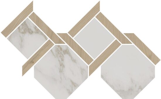 KERAMA MARAZZI ID169 Декор Монте Тиберио наборный лаппатированный 48x29,5x0,9