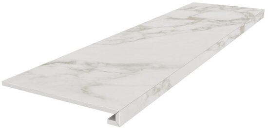 KERAMA MARAZZI SG540720R/GCF Ступень клееная Монте Тиберио серый светлый матовый обрезной 33x119,5x0,9