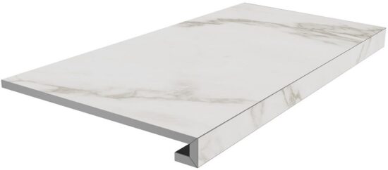 KERAMA MARAZZI SG850190R/GCF Ступень клееная Монте Тиберио серый светлый матовый 33x80x0,9