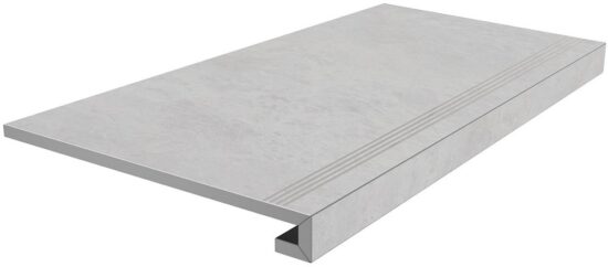KERAMA MARAZZI SG850292R/GCF Ступень клееная Монте Тиберио серый лаппатированный 33x80x0,9