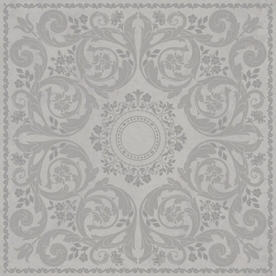 KERAMA MARAZZI HGD/B592/SG850290R Декор Риальто 2 серый матовый обрезной 80x80x0,9