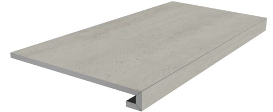 KERAMA MARAZZI SG850990R/GCF Ступень клееная Сан-Марко серый светлый матовый 33x80x0,9